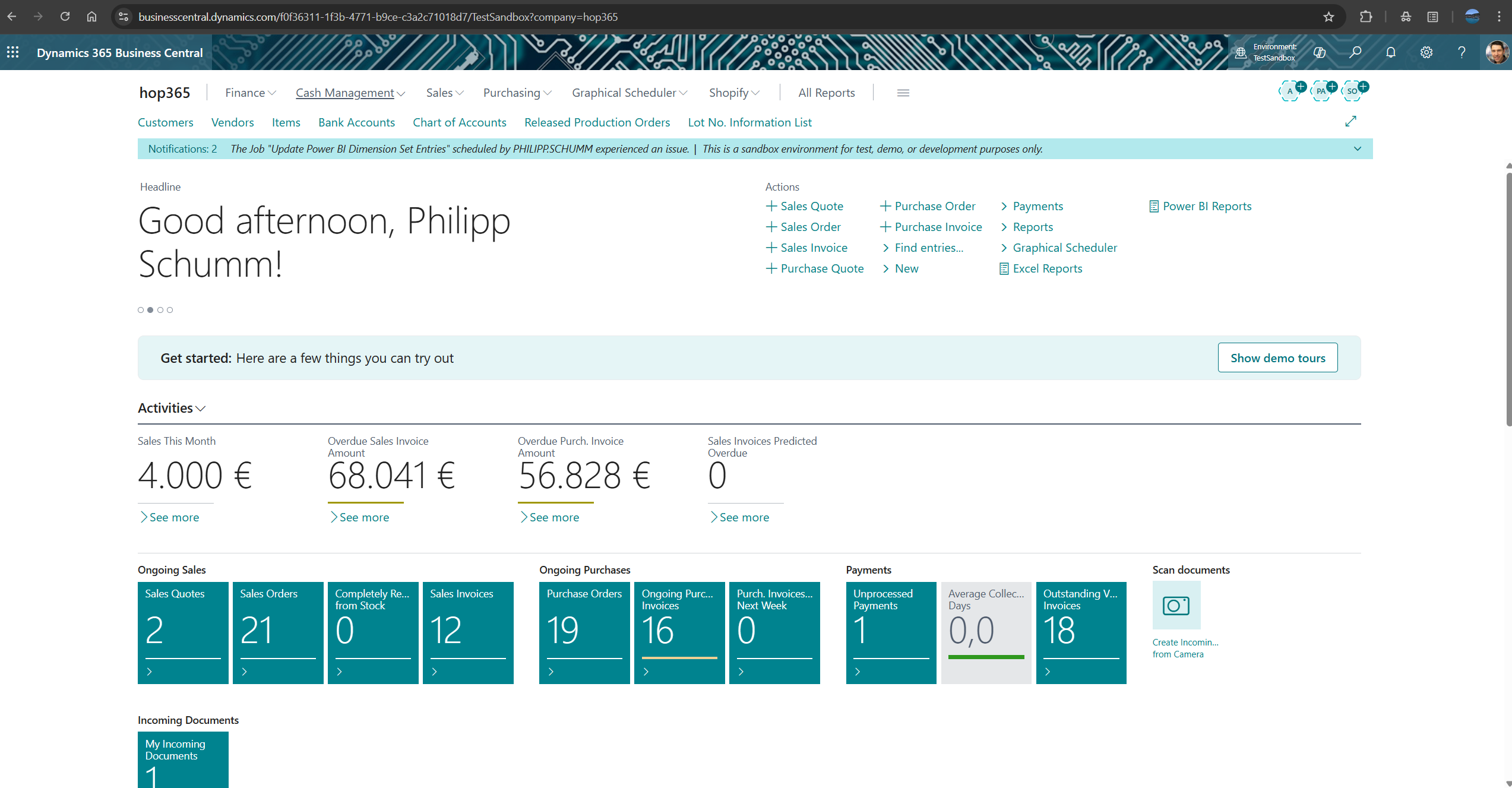 Business Central Web-Client
