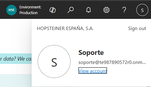 BC Account Setup