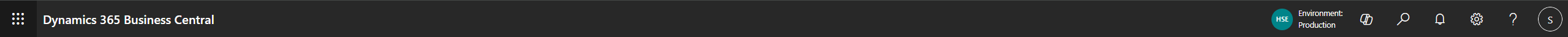 BC Application Bar