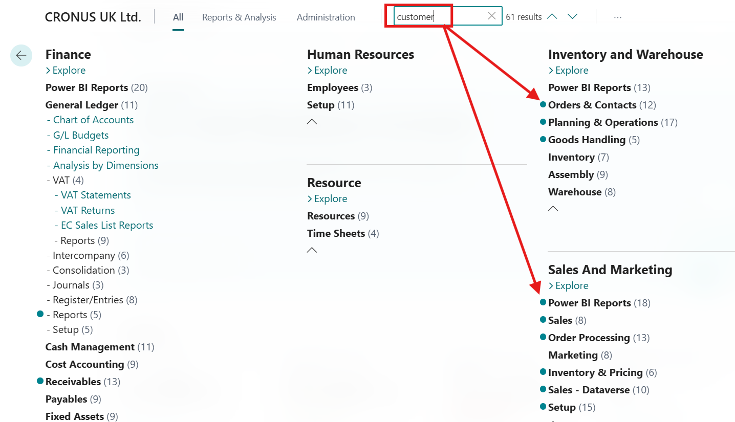 BC Role Explorer Search